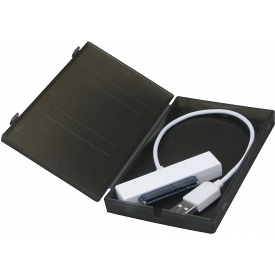 Внешний корпус для HDD/SSD 2.5 AgeStar SUBCP1 пластик черный — купить в интернет-магазине ОНЛАЙН ТРЕЙД.РУ