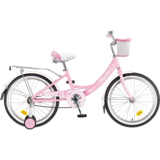 Детский велосипед Novatrack Girlish line 20 2019, розовый, рама One size