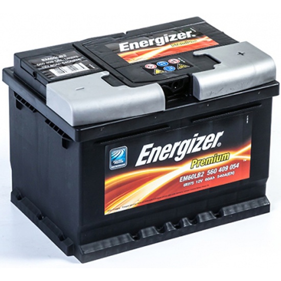 Аккумулятор ENERGIZER Premium EM60-LB2 560 409 054 обратная полярность 60 Ач