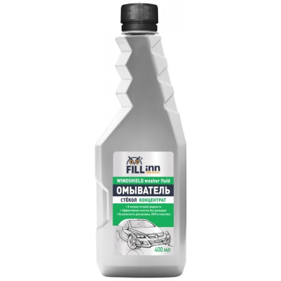 Жидкость для стеклоомывателя FILL Inn FL073 концентрат, 400 мл — купить в интернет-магазине ОНЛАЙН ТРЕЙД.РУ
