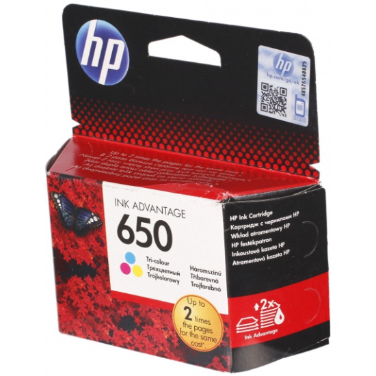 Картридж HP CZ102AE № 650, цветной для Deskjet Ink Advantage 2515, 3515- купить по выгодной цене в интернет-магазине ОНЛАЙН ТРЕЙД.РУ Тула