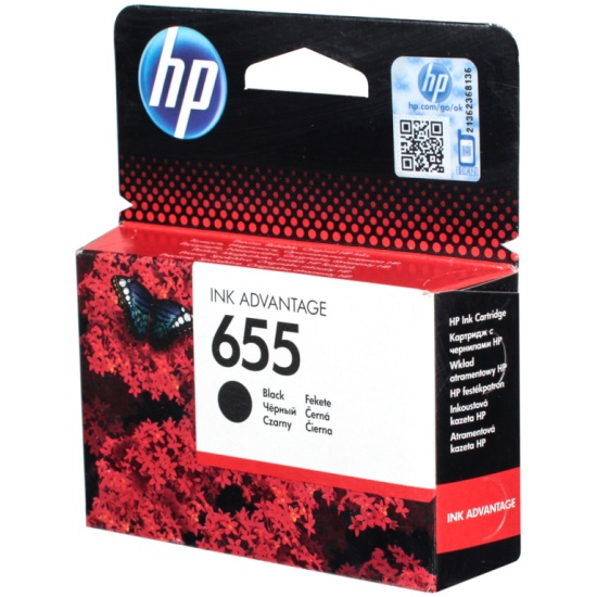 Картридж HP CZ109AE № 655, черный для Deskjet Ink Advantage 3525, 4615, 4625, 5525, 6525 — купить в интернет-магазине ОНЛАЙН ТРЕЙД.РУ