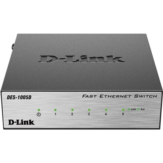Коммутатор D-Link DES-1005D/O2B 5 ports 10/100Base — купить в интернет-магазине ОНЛАЙН ТРЕЙД.РУ