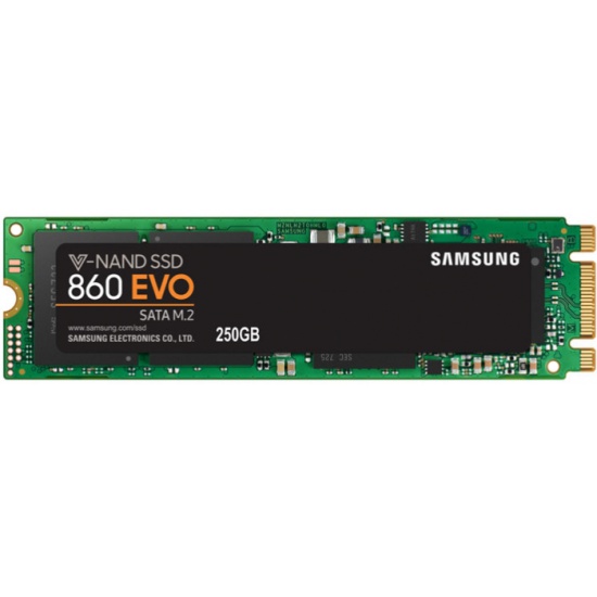 SSD диск SAMSUNG M.2 860 EVO 250 Гб M.2 2280 SATA III (MZ-N6E250BW)- купить в интернет-магазине ОНЛАЙН ТРЕЙД.РУ в Чебоксарах.