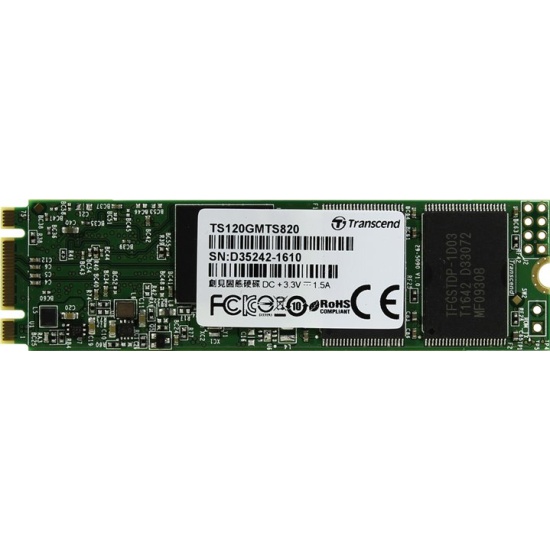 SSD диск Transcend M.2 MTS820 120Gb SATA-III TLC (TS120GMTS820S)- купить по выгодной цене в интернет-магазине ОНЛАЙН ТРЕЙД.РУ Тольятти