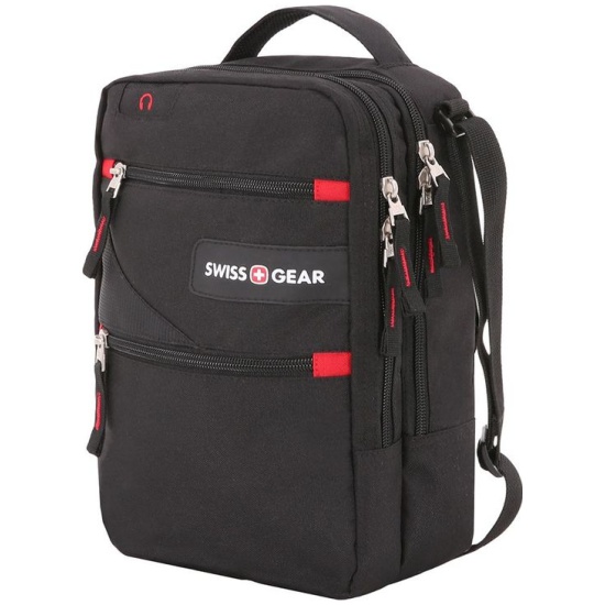 Мужская сумка через плечо SWISSGEAR SA18262166 черный — купить в интернет-магазине ОНЛАЙН ТРЕЙД.РУ