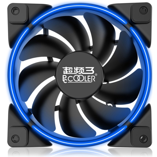 Вентилятор для корпуса PCCooler CORONA BLUE- низкая цена, доставка или самовывоз по Краснодару. Вентилятор для корпуса PCCooler CORONA BLUE купить в интернет магазине ОНЛАЙН ТРЕЙД.РУ